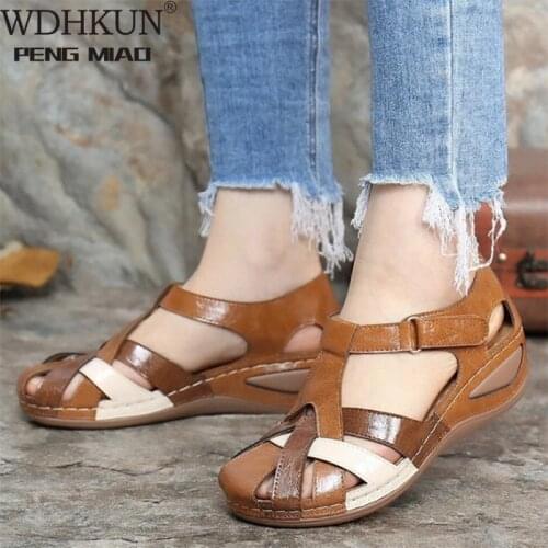 Fashion Women Sandals Waterproo Sli On Round Female Slippers Casual Comfortable Outdoor Fashion Sunmmer Plus Size Shoes Women