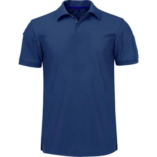 Men Polos shirt Men Short Sleeve Summer Casual Turn Down Collar Short Sleeve Armband Buttons T-shirt Top High Quantity polos men