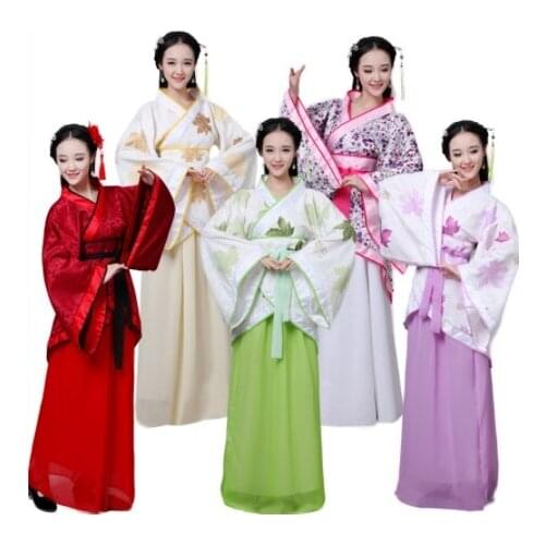 New China stage Dance Apparel Adult Traditional Chinese Dance Clothing Girl Traditional Ancient Chinese Clothing Korean Clothing