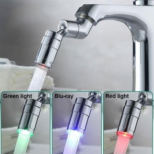 New 360-Degree 720-Degree Splash-Proof Universal Rotating Washbasin Faucet Extender Tap Bubbler For Bathroom Basin Tap Aerator