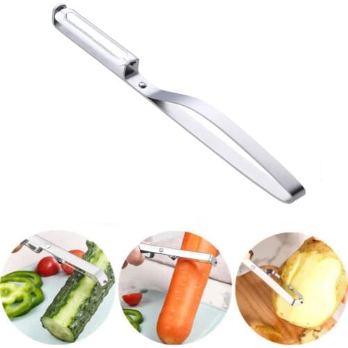 Stainless Steel Fruit Apple Peeler Vegetable Cucumber Peeling Paring Knife Household Potato Kitchen Gadget Supplies