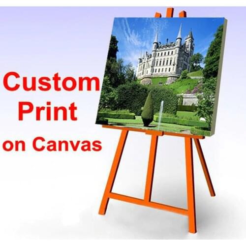 Custom Your Picture,Family or Baby Photo,Thermal image Pet Custom Print on Canvas Art Painting Umframed Unique Gift For Children