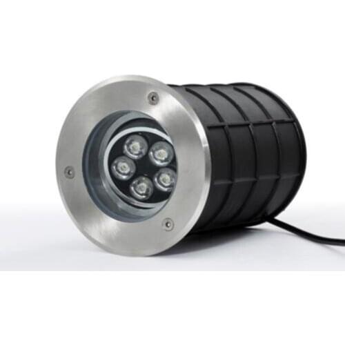 ONDENN 10W LED Underground Light 5x2W Dimmable LED Buried Lamps Inground Path Garden Yard Landscape Spotlight Outdoor Lighting