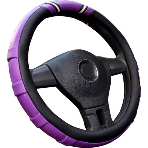 Car Steering Wheel Cover Antiskid 36cm 38cm 40cm colorful fashionable Car accessories comfort Protection auto steering wheel