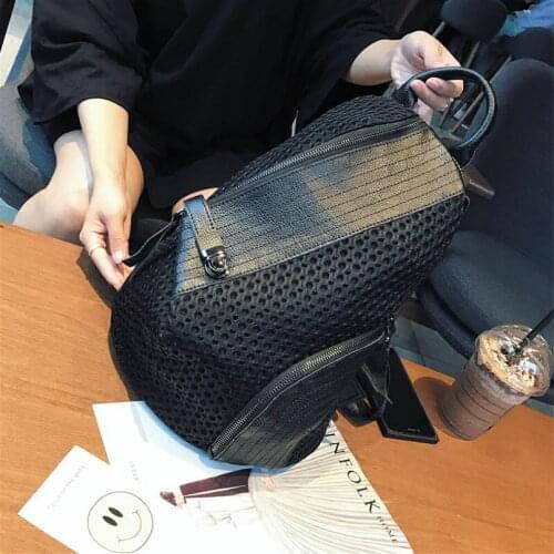 Mesh Nylon Cloth Backpack 2020 Branded Fashion Itb Bag Short Trip Lightweight Womens Bag Leisure Sports Bagpack Dropshipping 1A