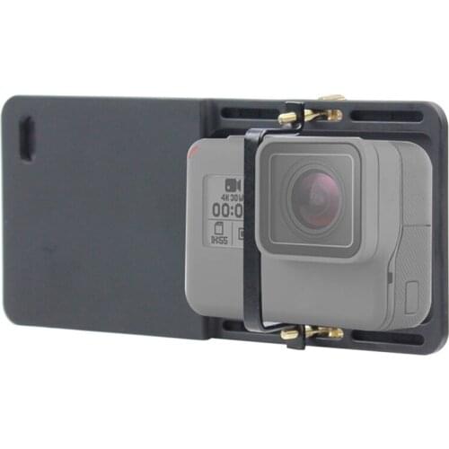 1 Set Camera Gimbal Splint Mount, Outdoor Sports Camera Fixed Bracket Fixture Splint With Screws Accessories Auxiliary Devices