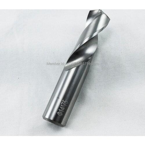 KLOT HRC50 Solid Carbide Twist Drill Bit 13.1 13.2 13.3 13.4 13.5 13.6 13.7 13.8 13.9 14mm Overall Length 75mm,100mm,120mm,150mm