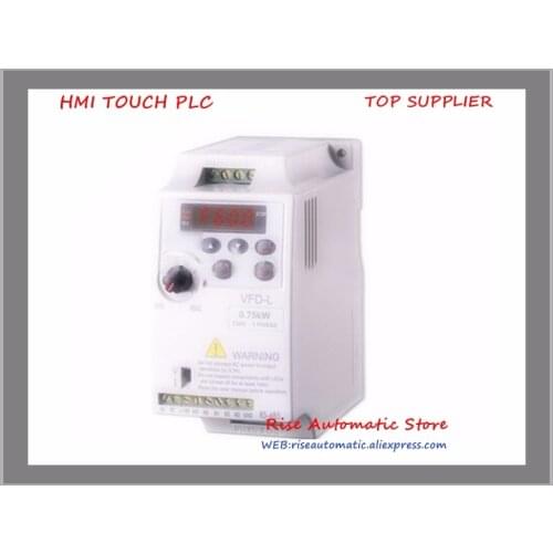VFD-L Inverter Variable-Frequency Drive VFD002L21A 1 Phase 220V 200W 0.25HP 1.6A 400HZ New