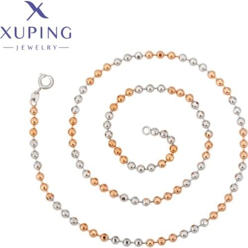 Xuping Fashion New Arrival Charm Style Long Necklace Women Girls Chain Jewelry Gift C000002841