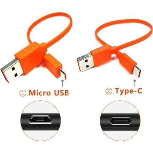 USB Charging Cable Charger For JBL Smart Portable Bluetooth-compatible Speaker Headset Headphones Earbuds Earphone TWS Type C