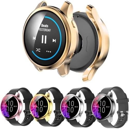 Plating Cover Protector Frame For Garmin Venu Case Soft TPU Shell Protect Sleeve Bumper For Garmin Venu Smart Watch Accessories