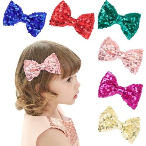 1 Pcs Baby Girl Infant Hair Accessory Clothes Newborn Toddler Clip Headwear Princess Children Cute Lovely Bow Bowknot Hairpin