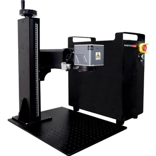 20W 30W 50W Gold Metal Cutting Fiber Laser Marking Cutting Machine