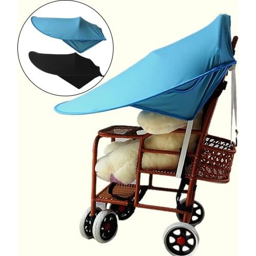 95x78cm Anti-UV Windproof Waterproof Baby Stroller Pushchair Sun Shade Cover Awning for Park Beach Garden Outdoor Use