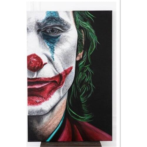 Full Square/Round Drill 5D DIY Diamond Painting "clown " Diamond Embroidery Cross Stitch Home Decor