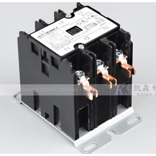 208V-240V 40A HCC-3XU04CY 50HZ/60HZ American three-phase AC contactor