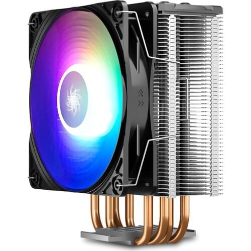 DEEPCOOL GAMMAXX GT A-RGB 4 Heatpipes CPU Cooler Radiator 120mm Addressable RGB Fan For LGA/2011/1155/1156/AM3/AM4 CPU Cooling