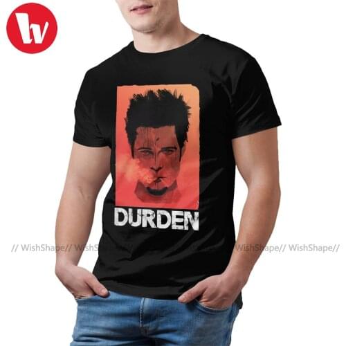 Fight Club Tee Shirt Cute Short Sleeve 100 Cotton T Shirt Streetwear Print Tshirt 4xl Male