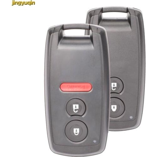 Jingyuqin Remote Car Key Shell For Suzuki Grand Vitara 2006-2012 For Swift SX4 SX-4 XL-7 XL7 2006-2012 2/3 BTN Uncut Blade Key