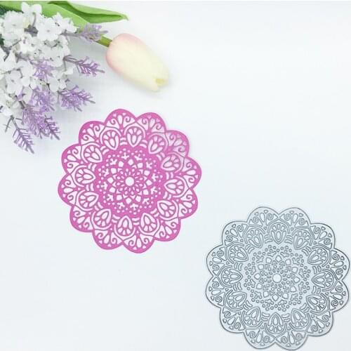 Julyarts 2019 Circle Flower Metal Cutting Dies Stencil for DIY Scrapbooking Stamps Dies Embossing Paper Cards Making Crafts Dies