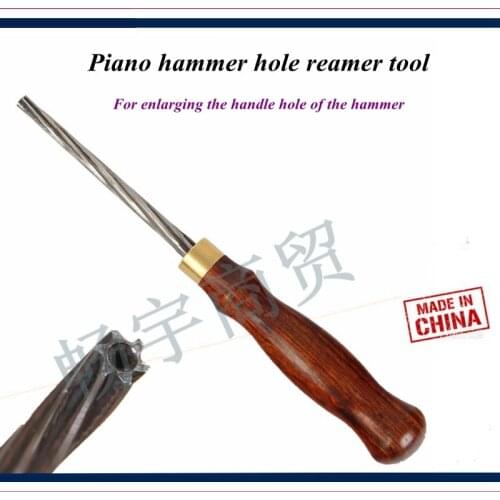 Piano tuning tools accessories - Piano hammer hole reamer , For enlarging the handle hole of the hammer- Piano repair tool parts