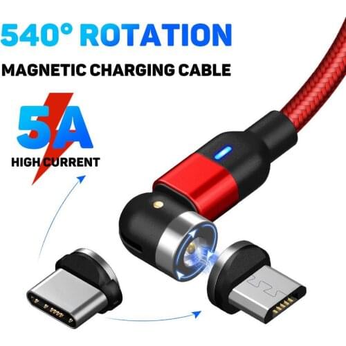 Magnetic Cable Micro USB Type C Charger For Android Phones Fast Charging Magnet Charge Wire Cord For iPhone11 Pro XS Max