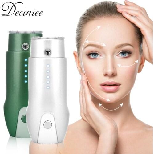 Face Lifting Machine Mini HIFU Facial Massager for Face Slimming Firming Reduce Wrinkles Skin Tightening Home Use Beauty Device
