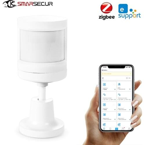 Ewelink ZigBee 3.0 Smart PIR Motion Sensor Built In Battery Passive Infrared Detector Wireless Security Alarm Sensor