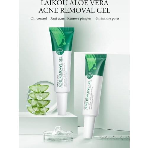 LAIKOU Aloe Vera Gel Skin Care Face Cream Hyaluronic Acid Anti Winkle Whitening Moisturize Acne Treatment Cream Face Care TSLM2