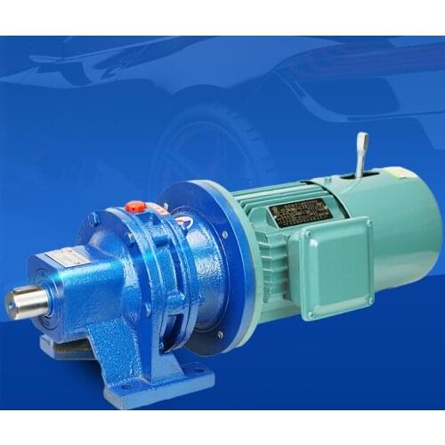 Three-phase 220V, B0 planetary cycloid reducer, 0.75KW motor, with brake