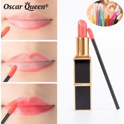 50 Pcs/Pack Wholesale Item Disposable Lip Brush Eyelash Brushes Micro Brushes Eyelash Extension Cosmetic Beauty Makeup Tools