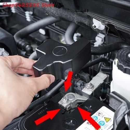 For Toyota RAV4 2020 Accessories Battery Negative Protective Cover Dustproof And Waterproof Car Decoration