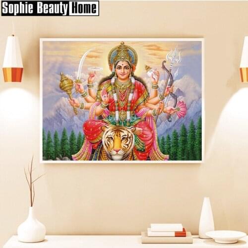 Diamond Painting Tiger 5D Full Square/Round Drill Thai Buddha Daimond Embroidery Cross Stitch Mosaic Decor Crystal Gift 198011