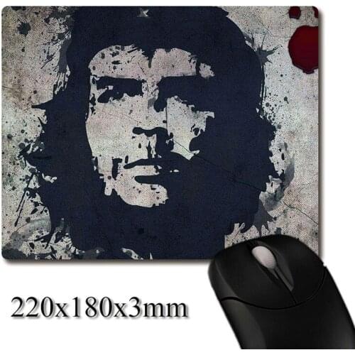 Che Guevara Liberator of South America CG printed Heavy weaving anti-slip rubber pad office mouse pad Coaster Party favor gifts