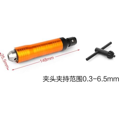 Dia 6mm Quick Change Hand piece For Flex shaft Machine foredom hand shank