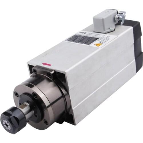 HQD 2.2KW 220V/380V air cooling Jinan low speed air cooled cnc router spindle motor