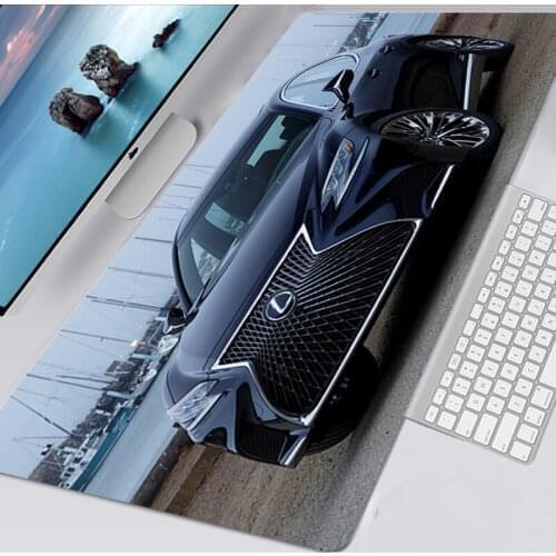 XXL Mousepad Sport Lexus Car Gaming Accessories 90X30cm Mouse Pad Gamer Tapis De Souris Mausepad 30X60cm Tappetino Mouse Deskmat