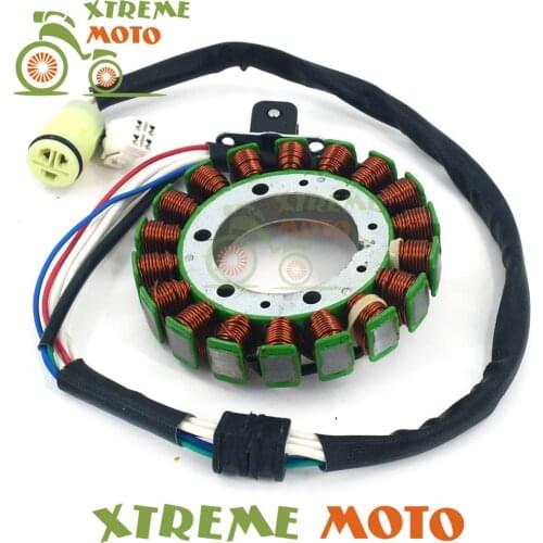 Motorcycle Magneto Engine Stator Generator Charging Coil Copper Wires For Yamaha ATV Warrior 350 YFM350 2002 2003 2004 2005