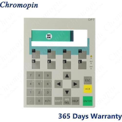 Membrane Keyboard for 6AV3607-1JC20-0AX2 6AV3 607-1JC20-0AX2 6AV3607-1JC20-0AX1 6AV3 607-1JC20-0AX1 OP7/DP Fingerboard HMI
