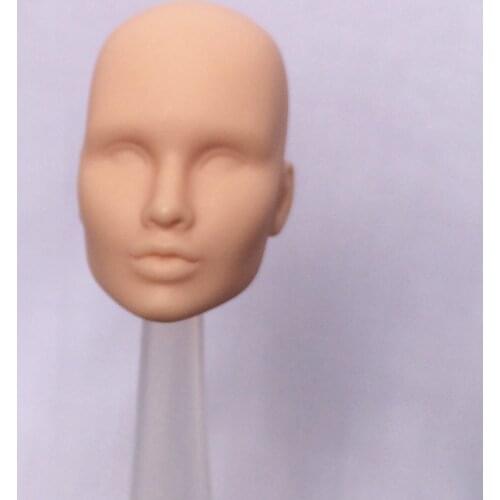 Fashion Royalty Jem and the holograms Cream skin tone Blank face Integrity doll head for repaint reroot