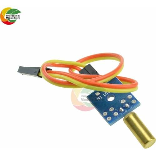 Tilt Sensor Module Vibration Sensor for Arduino STM32 AVR Raspberry Pi 3.3V-12V With Free Cable