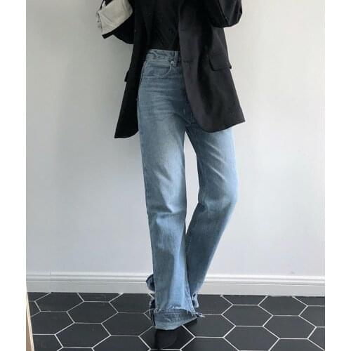 Obrix Womens Ripped Jeans