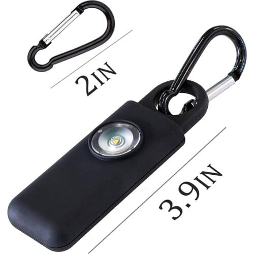 The Original Safety Alarm Self Defense Siren-Portable for Women w/SOS LED Light & Carabiner Helps Elders & Kids Emergency Call