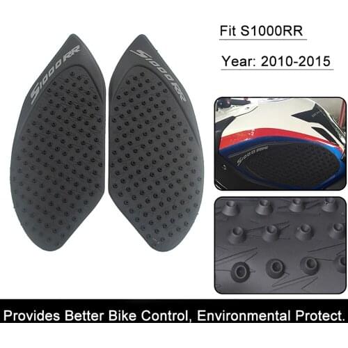 OLPAY Motorcycle Gas Tank Side Traction Knee Protector Anti Slip Pad For BMW S1000RR S1000 RR 2010-2015