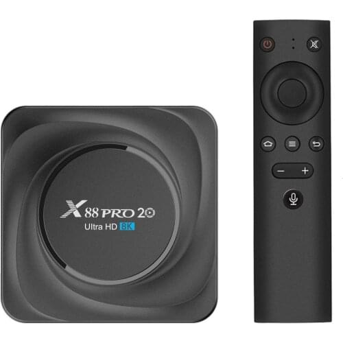 Network set-top box X88 PRO 20 HD network player set-top box RK3566 six-core dual-frequency wifi voice remote control