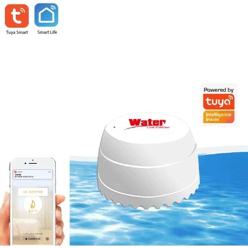Tuya Smart wifi Water Leakage Detector Water Leak Sensor Home Burglar Wifi / GSM Alarm System Home Security System