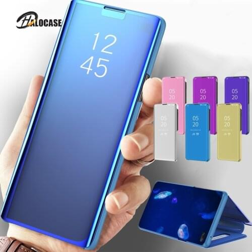 Smart Mirror Case Leather Cover for Xiaomi Mi CC9 A3 Lite Cc9e Mirror Book Filp for Xiaomi Mix 2 3 Max 3 Note 3 Cover Coque Etui