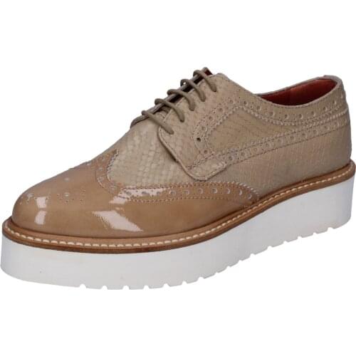 TRIVER FLIGHT Classic women leather beige