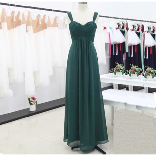 Women Pleated Bridesmaid Dresses Elegant Ruched High-waisted Long Formal Wedding Party Dresses for 2020 Vestido Bridesmaid Dress