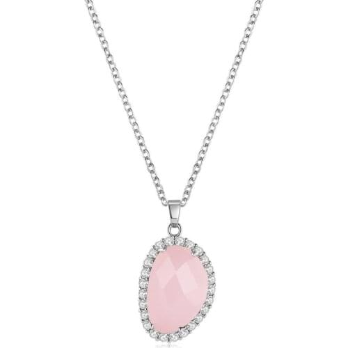 Genuine geometric wings micro-set cubic zirconia womens multicolor necklace